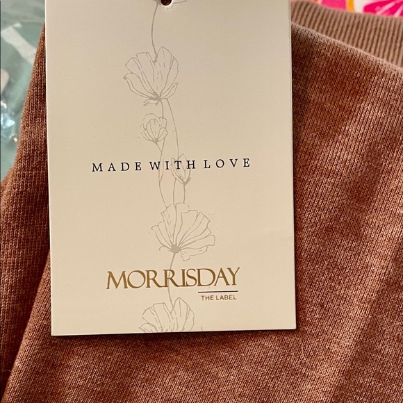 🆕 NWT Morrisday the Label Tan Melody Jogger Size X-Small - Picture 5 of 5